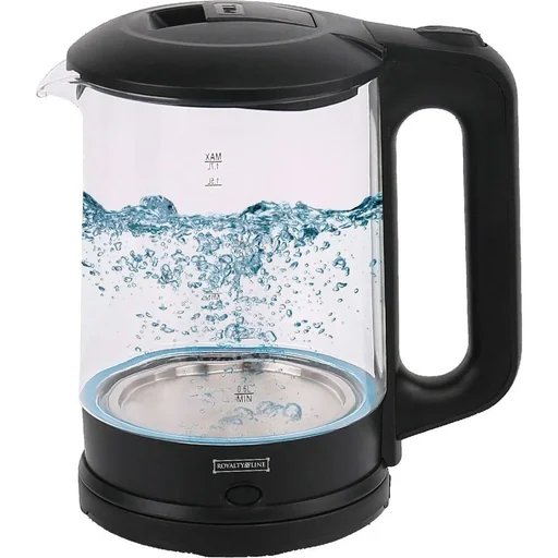 "Electric kettle - LED blue light image"