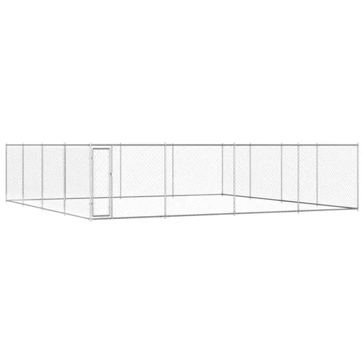 "Outdoor dog house 760x760x195 cm galvanized steel image"