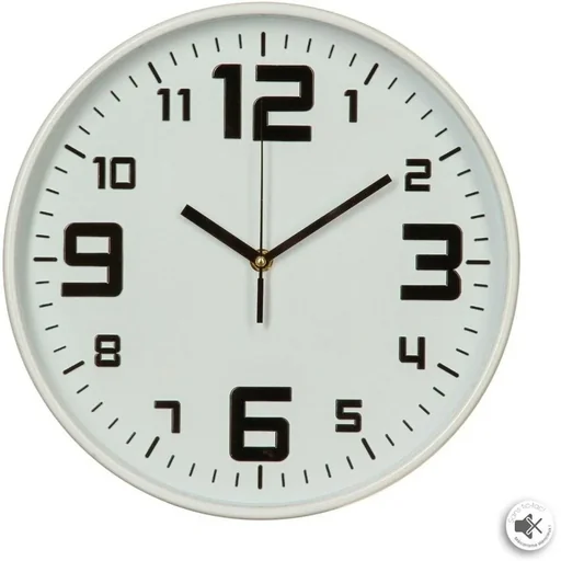 "NL Wall Clock - 30 cm - White image"