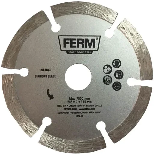 "CSA1046 precision saw blade, diamond image"