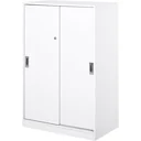 Mobile office cabinet, white