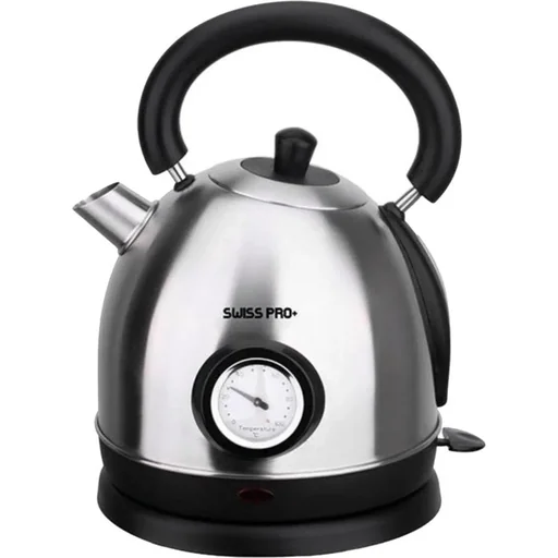 "Retro Kettle - 2200W - 1.8L - Silver image"