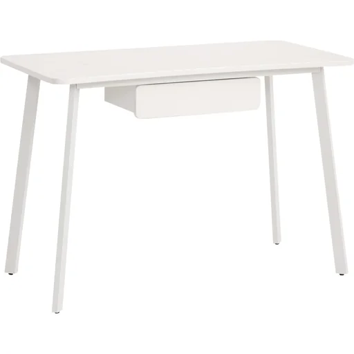 "Elegant white desk image"