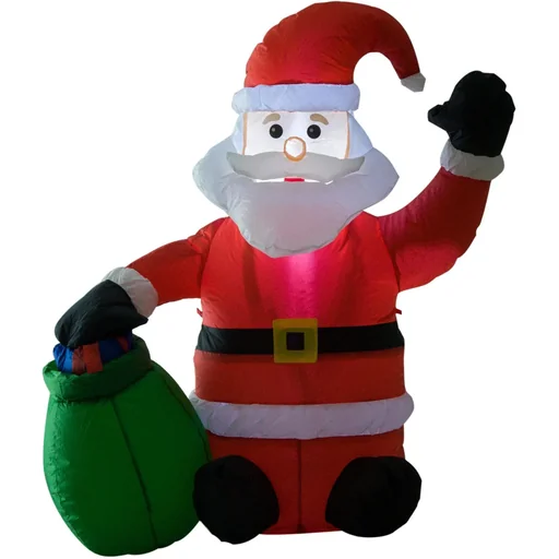 "LED Santa Claus inflatable for outdoor use image"