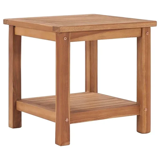"Coffee table 45x45x45 cm solid teak image"