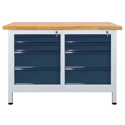 "Workbench "Premium" 8 drawers, L1200xW600xH840mm image"