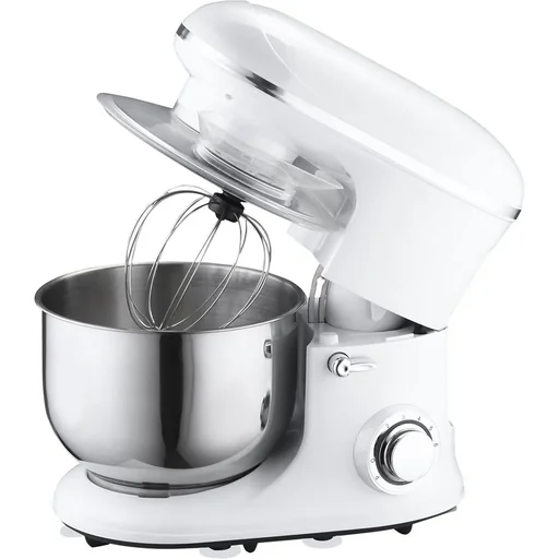 "Electric hand mixer set 2-in-1 hand mixer with table stand 5.5 L mixing bowl 1200 W 6 speeds + pulse mod image"