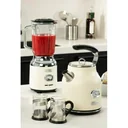 Retro SET - Mixer 1.5L + Kettle 1.7L - White