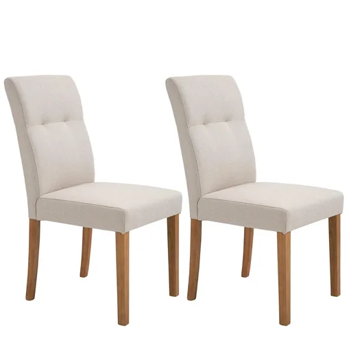 "Dining room chairs in a set of 2 green image"