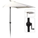 Pro Garden Balcony Parasol - Half Ro