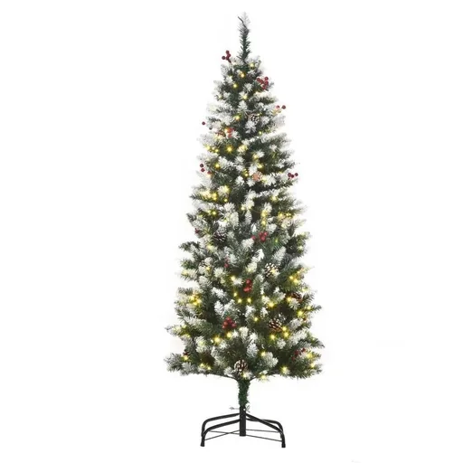 "Christmas tree 1.5 m Christmas tree fir tree with 25 red berries image"