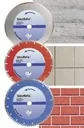 Diamond cutting discs 230 mm - 3 pcs. Turbo/ Segmented/ Full rim