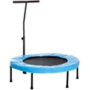 Garden trampoline with handle H92-108cm Blue