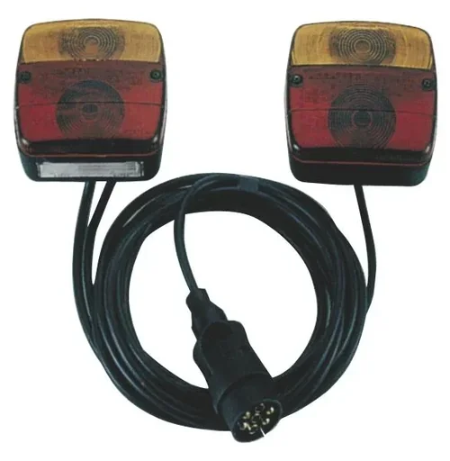 "3-function trailer lighting fully wired image"