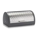 Bread bin, stainless steel/metal, anthracite