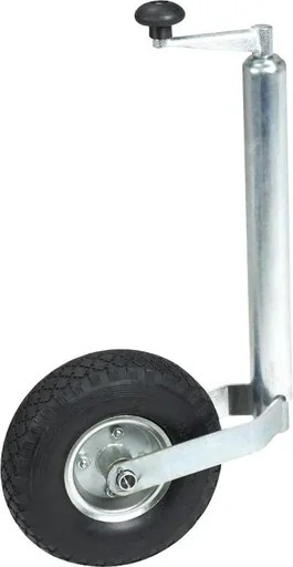 "Trailer support wheel, pneumatic tires image"