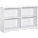 Bookshelf - White - 118 x 29.5 x 76.5 cm