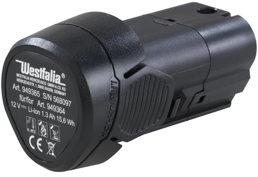 "12 V Li-Ion 1.3 Ah Battery image"