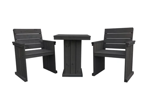 "Balcony set St. Peter Ording, anthracite image"