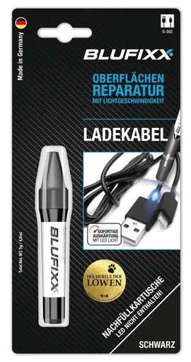 "Replacement cartridge 5 g for repair pen CI cable, black image"
