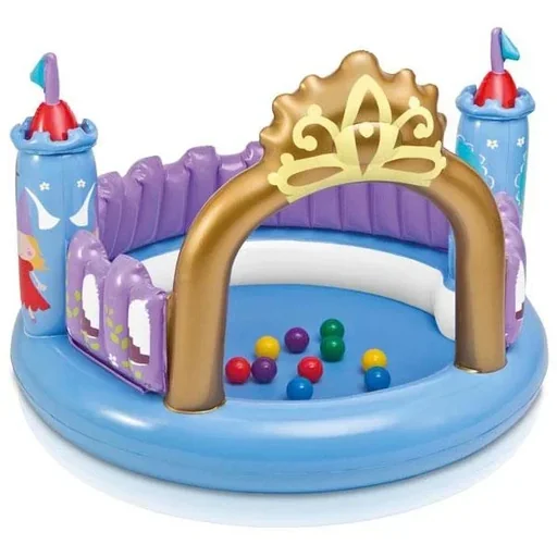 "Play castle with inflatable balls image"