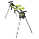 Mitre saw base, foldable