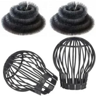 "2x gutter hedgehogs 8 meters and 2x gutter protectors image"