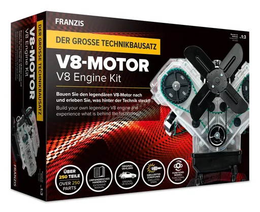 "Grote V8-motor techniekset image"