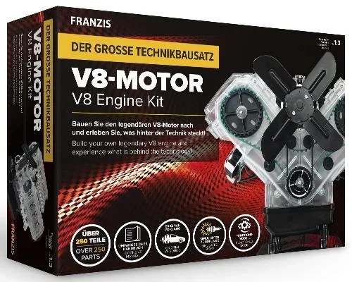 "Het grote technologiebouwpakket voor V8-motor image"