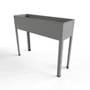 Verhoogd metalen plantenbed "Freising" maat XL