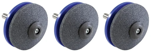 "Sharpener for garden tools, 3 pieces in a set image"