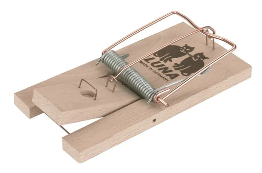 "Rat trap Luna in self-service pack, with wooden trigger image"