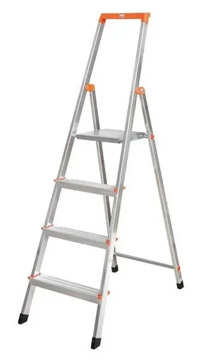 "Stepladder with 2 steps plus platform image"