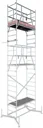 MONTO ClimTec aluminum scaffolding, 2nd level, working height approx. 7.00 m