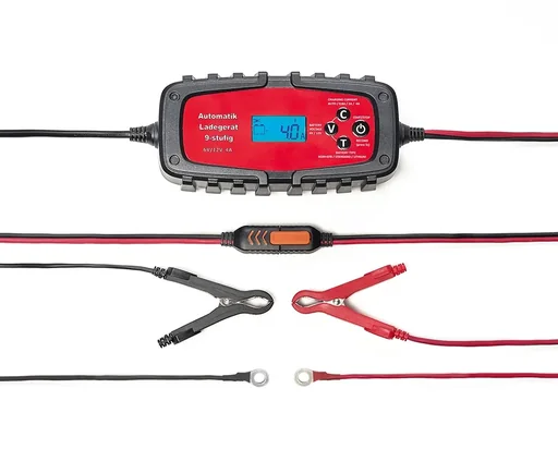 "Acculader voor auto en motor, 4A, 6/12 V image"