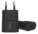 Thuislader HC105 – 5W USB-voedingsadapter, 1x USB-poort, 5V DC, zwart