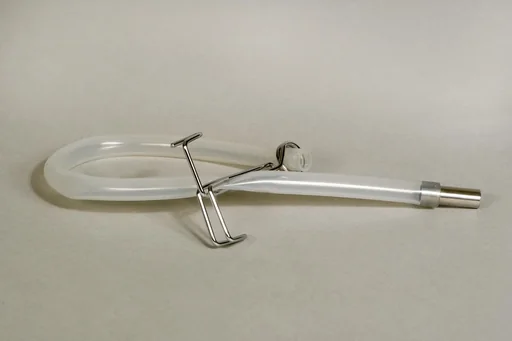"Afvoerslang met klem, voor fruitsapcentrifuge roestvrij staal 9 liter 761262 image"