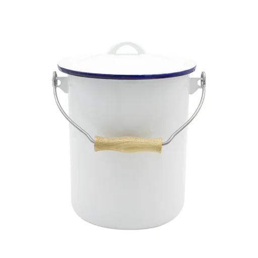 "Vuilnisbak, wit, 3 liter image"