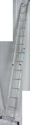 CORDA uitschuifladder, 2 x 8 sporten