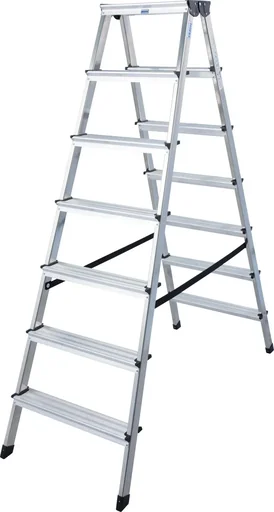 "“DOPPLO” STEP DOUBLE LADDER 2x7 STEPS image"