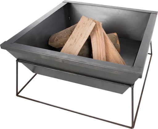 "Reso Industrial fireplace, 60 x 60 cm image"