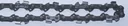 Saw chain for 20 cm blade, thickness 1.1 mm, part. 3/8", 33 links