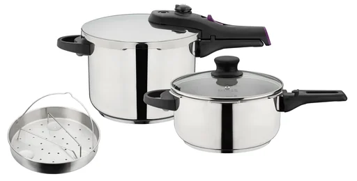 "6-piece pressure cooker System Rapid image"
