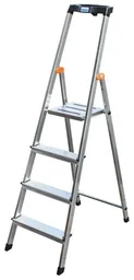 Alu - Stufen - Stehleiter, 5 Stufen