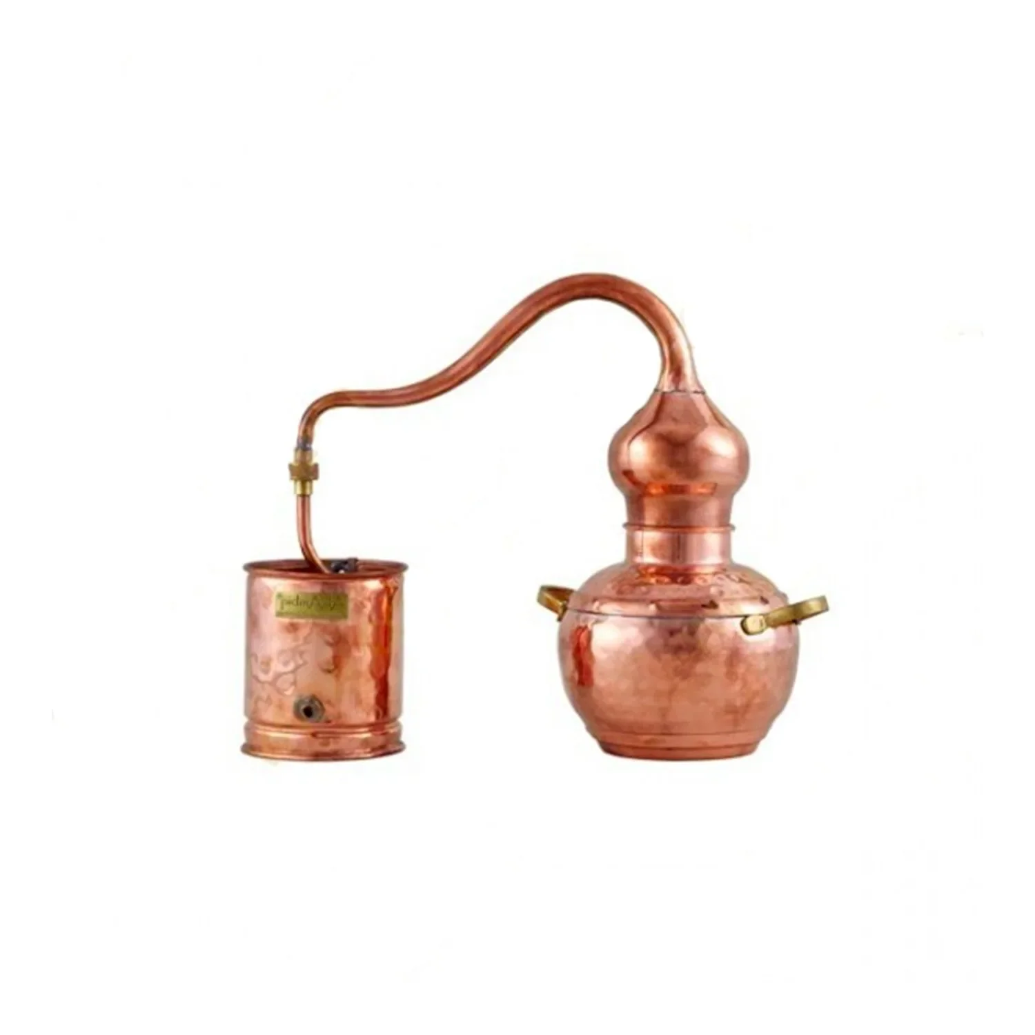 "Alambiek, Distilleerketel, Distillatie apparaat - Alembic Premium, koper 2L image"