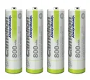 NiMH Micro (AAA) V-battery with 800 mAh - 4 pieces