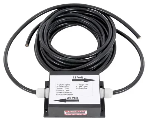 "Voltage reducer for fixed installation 24 to 12 volts image"