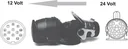Voltage reducer 24 Volt - 12 Volt 15-13