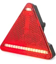 LED triangle pendant light - left side