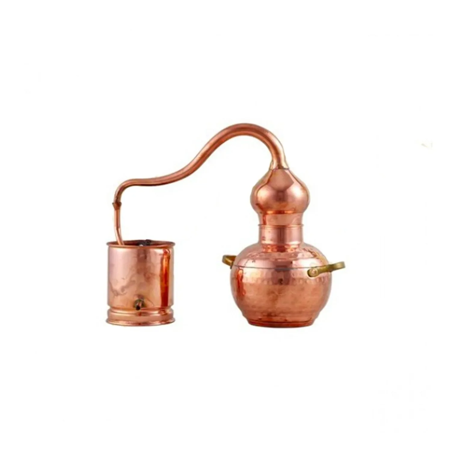 "Alambiek, Distilleerketel, Distillatie apparaat - Alembic, koper 2L image"